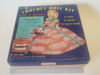 Vintage Craft House Crochet Doll Kit 400 Dorothy Flicek Pre - Owned.