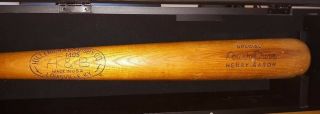 Vintage Baseball Bat H&b 140s 34 Inch Henry Aaron.  Special Power Drive
