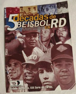 5 Decadas De BÉisbol En RepÚblica Dominicana.  Liga De BÉisbol Profesional