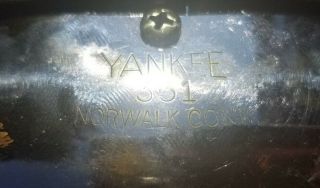 Vintage Yankee License Plate Light And Bracket 331 Rat rod Hot rod Pickup 2
