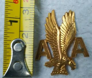 American Airlines Logo Screw Back Lapel Pin Aa Eagle