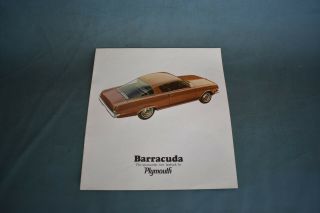 1965 Plymouth Barracuda Sales Brochure