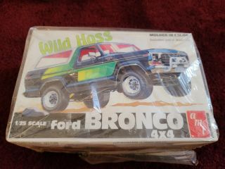 1979 Wild Hoss Ford Bronco 4x4 Amt Kit Parts In Factory Bags.