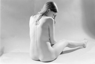 Vintage Pinup Negative 1960s Sexy Studio Pose (nudes)