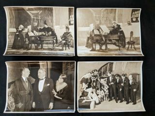 Vintage 1920s Twelfth Night & Sping 3100 Oversized Photos 3 By White (8 Photos)