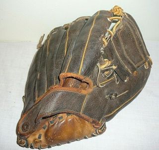 Vintage Rawlings Mickey Mantle Mm7 Professional Baseball Glove - Black