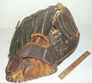 Vintage Rawlings Mickey Mantle MM7 Professional Baseball Glove - Black 3