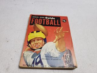 1950 Spaldings Official Ncaa Football Guide:playing Rules - Nn
