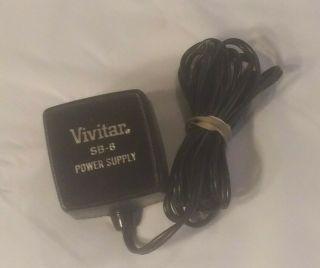 Vintage Vivitar Sb - 6 Power Supply / Ac Adapter