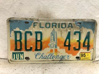 1995 Florida Challenger License Plate