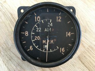 Ww2 Raf Aircraft Mkixc Airspeed Indicator 6a/282 Dated 1940