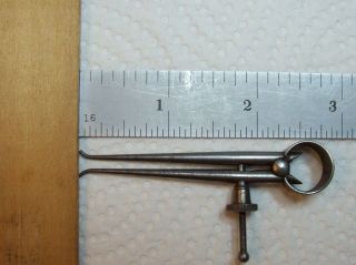 Vintage Lufkin Rule Co. ,  Small,  2 - 1/4  Spring Joint Inside Calipers