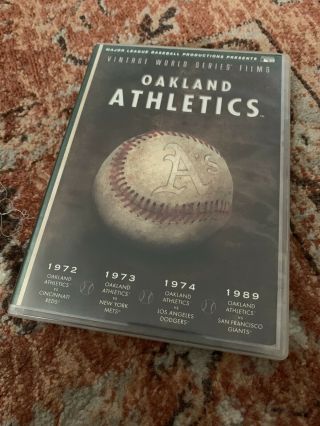 Oakland As Vintage World Series Film (dvd,  2006)