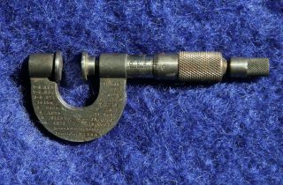 Brown & Sharpe No 230 Micrometer,  Vintage Machinist Tool,  Caliper Cond