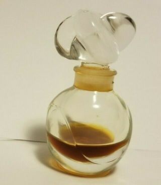 Partial Vintage Sophia By Coty Pure Perfume Parfum Mini 0.  25 Fl Oz Bottle