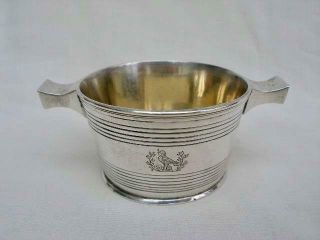 Pairpoint Brothers Sterling Silver Salt Cellar London 1915.