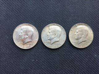 Vintage Kennedy Half Dollars