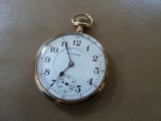 Antique Pocket Watch - South Bend 215 - 16s 17j - Serial 783804