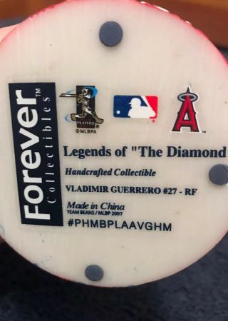 Vladimir Guerrero Anaheim Angels Legends Of The Diamond Bobblehead 3