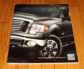 2011 Ford F - 150 Deluxe Sales Brochure Svt Raptor Fx2 Fx4 Stx King Ranch