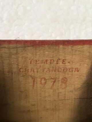 Vintage 1978 Chattanooga Tenn Wood Coca Cola Coke 32 Oz Bottle Case Crate