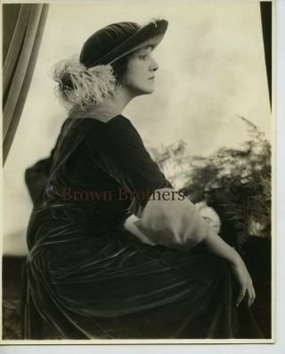 Vintage 1910s Hollywood Actress Laurette Taylor Dbw Photo 1 By Davis & Sanford