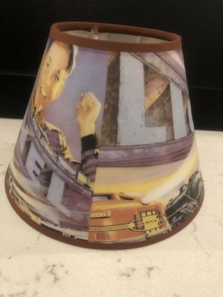 Lionel Trains Lamp Shade 12 Inches Wide By 7 Inches High 2