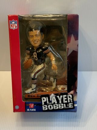 Chicago Bears Rex Grossman Forever Collectibles On Field Bobblehead