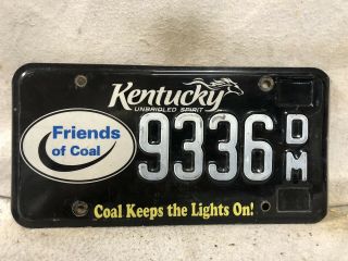 Kentucky Friends Of Coal License Plate
