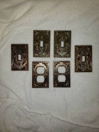 Vintage The Bucklers Inc Fifth Avenue York Light Switch Cover & Outlet X6