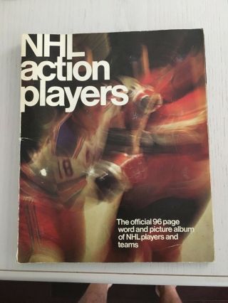 1974 - 75 Loblaws Nhl Action Players Album And Stamps