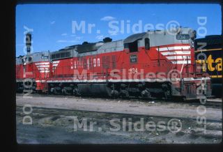 Slide C&s Colorado & Southern Cb&q Sd9 834 Denver Co 1970