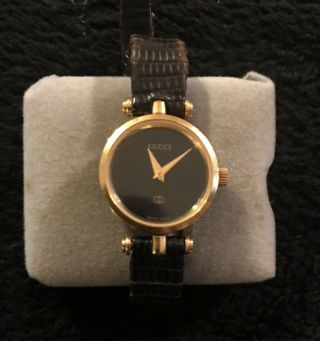 Authentic Gucci Vintage Antique Ladies Gold Plated Watch