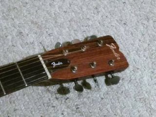Vintage Fender F - 3 Acoustic Guitar 2