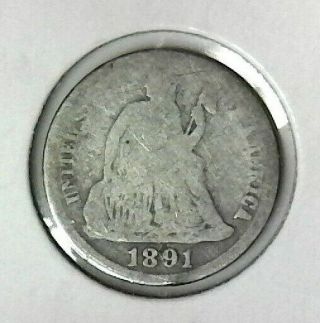 Vintage 1891 O Seated Dime Buy It Now