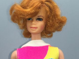 Vintage Stacey Barbie Doll Twist N Turn 1966 Japan Red Hair