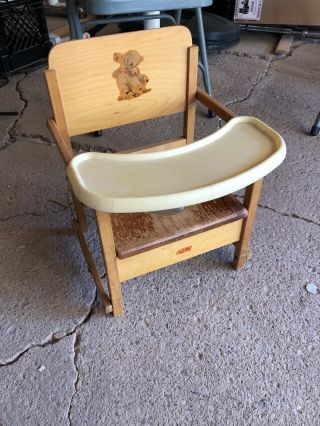 Antique Wooden Potty Chair