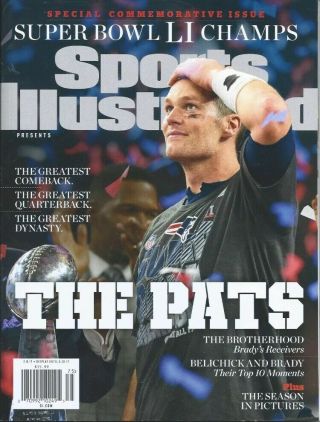 2017 Tom Brady England Patriots Bowl Sports Illustrated Commemorative