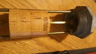 Flat Dial Vertical Spiral Fuel Liquid Level Gauge X Vintage Rochester A 222165