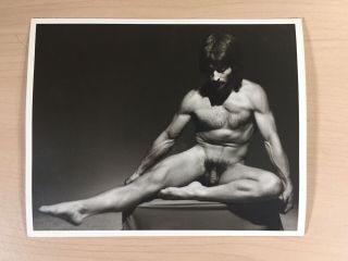 Male Nude,  Studio Pose,  Don Whitman,  Western Photography Guild,  4x5