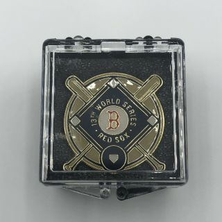 2018 Boston Red Sox MLB World Series Press Pin.  RARE PIN 2