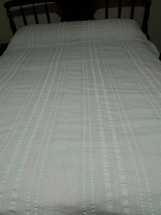 Vintage Ripplette Bedspread Coverlet 1960 