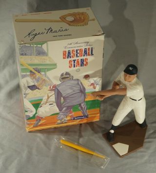 1988 Roger Maris Yankees Hartland Baseball Statue 25th Anniversary