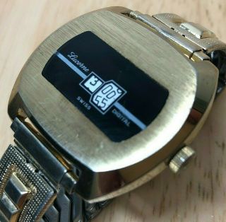 Vintage Lucerne Swiss Made Men Jump Hour Gold Tone Hand - Winding Mechanical Watch