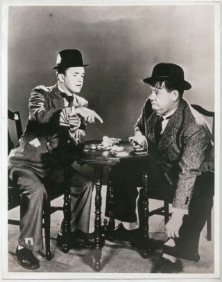 Vintage 1950s Stan Laurel And Oliver Hardy