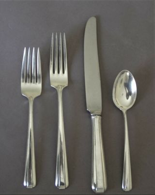 Aristocrat By Towle Sterling Silver 4 (four) Piece Place Setting,  Sm Teaspoon