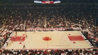Chicago Bulls 1996 United Center Poster 26 X 30 In