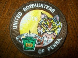 Pa Penna.  Game Hunting United Bowhunters Of Penna 2006 Bobcat Patch