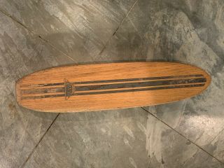 Vintage Wood Skateboard Nash Sidewalk Surfboards Graphics