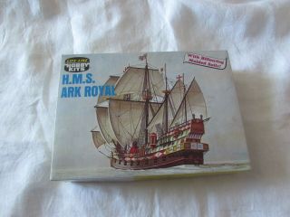Vtg Hms Ark Royal Plastic Ship Boat Model Kit Life Like 09251 Hobby Craft Toy